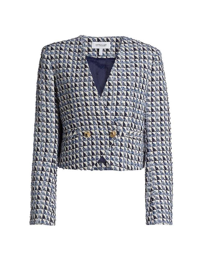 Womens Marcel Tweed Two-Button Jacket Product Image