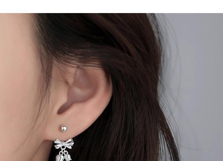 Bow Alloy Ear Jacket Product Image