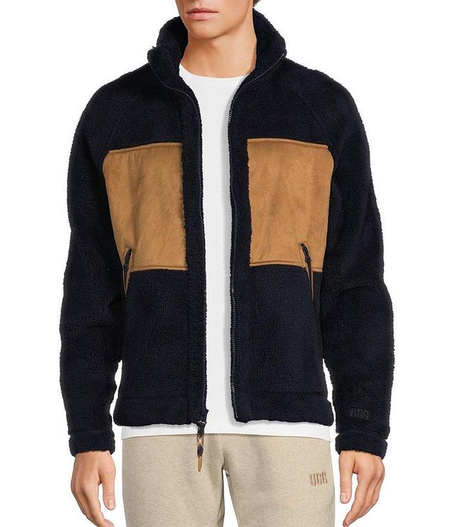 UGG® Loungewear Keane Long Sleeve Plush Fleece Jacket Product Image