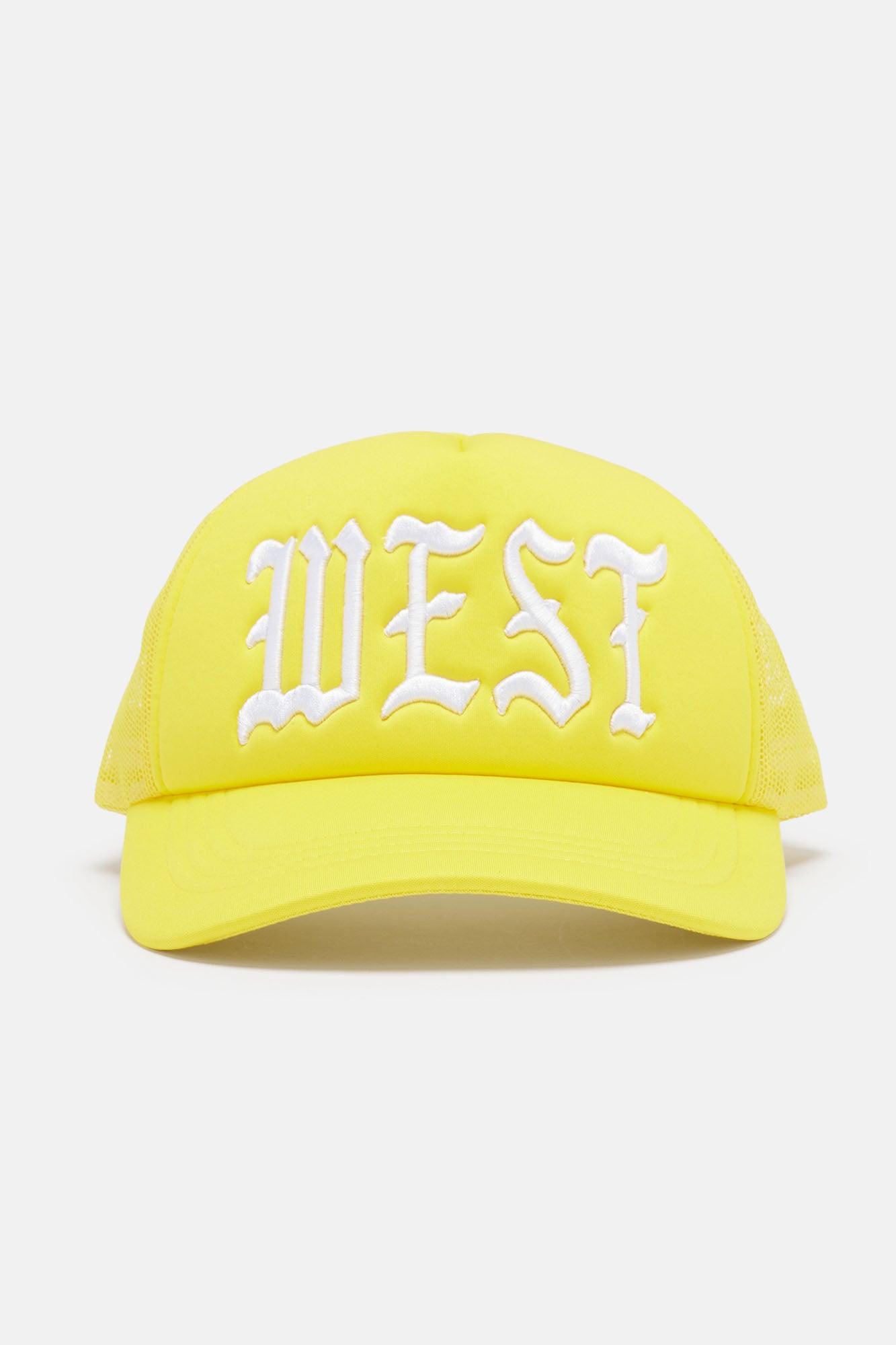 West Side Trucker Hat - Yellow Product Image