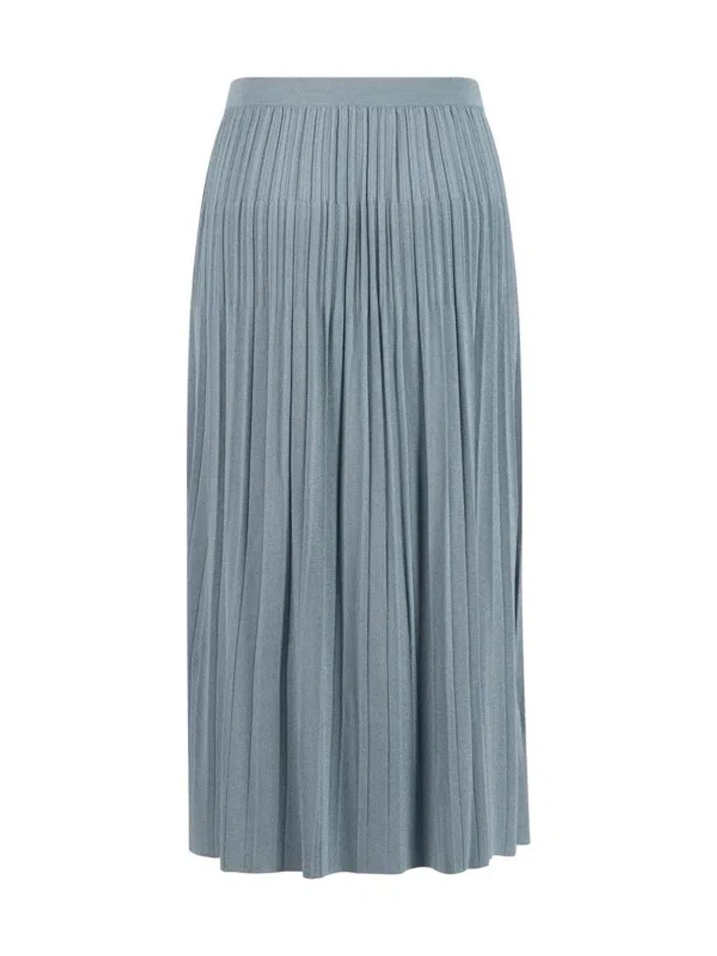 ZIMMERMANN Waverly Rib Midi Skirt In Multicolor Product Image