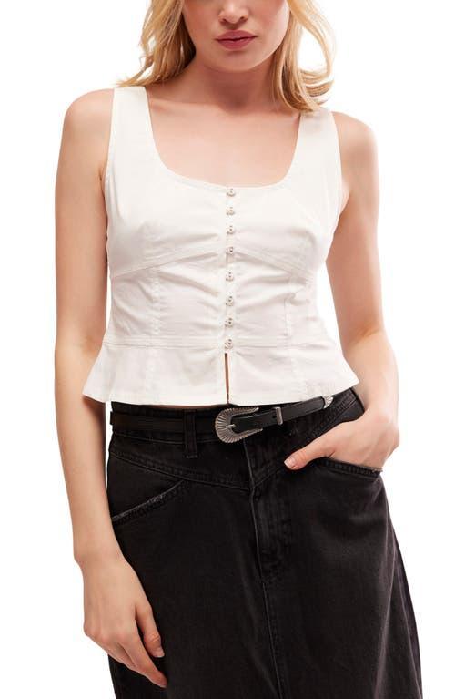 Free People Sally Corset Crop Tank Product Image