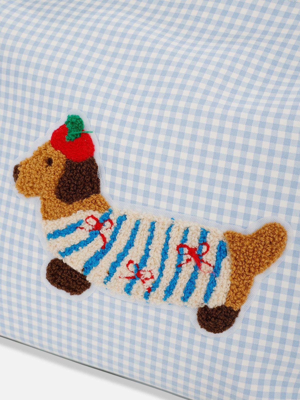 Embroidery Dog Tote Bag Product Image