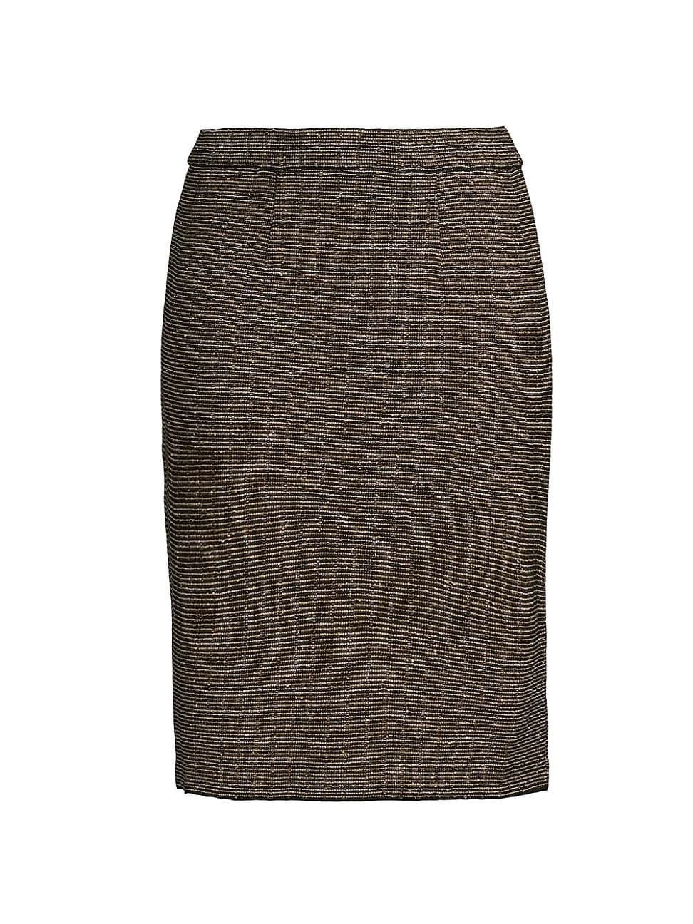 Womens Knit Midi-Skirt Product Image