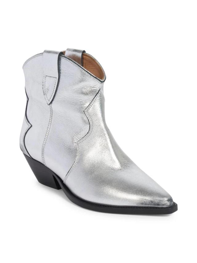 Dewina Ankle Boots In Silver Product Image