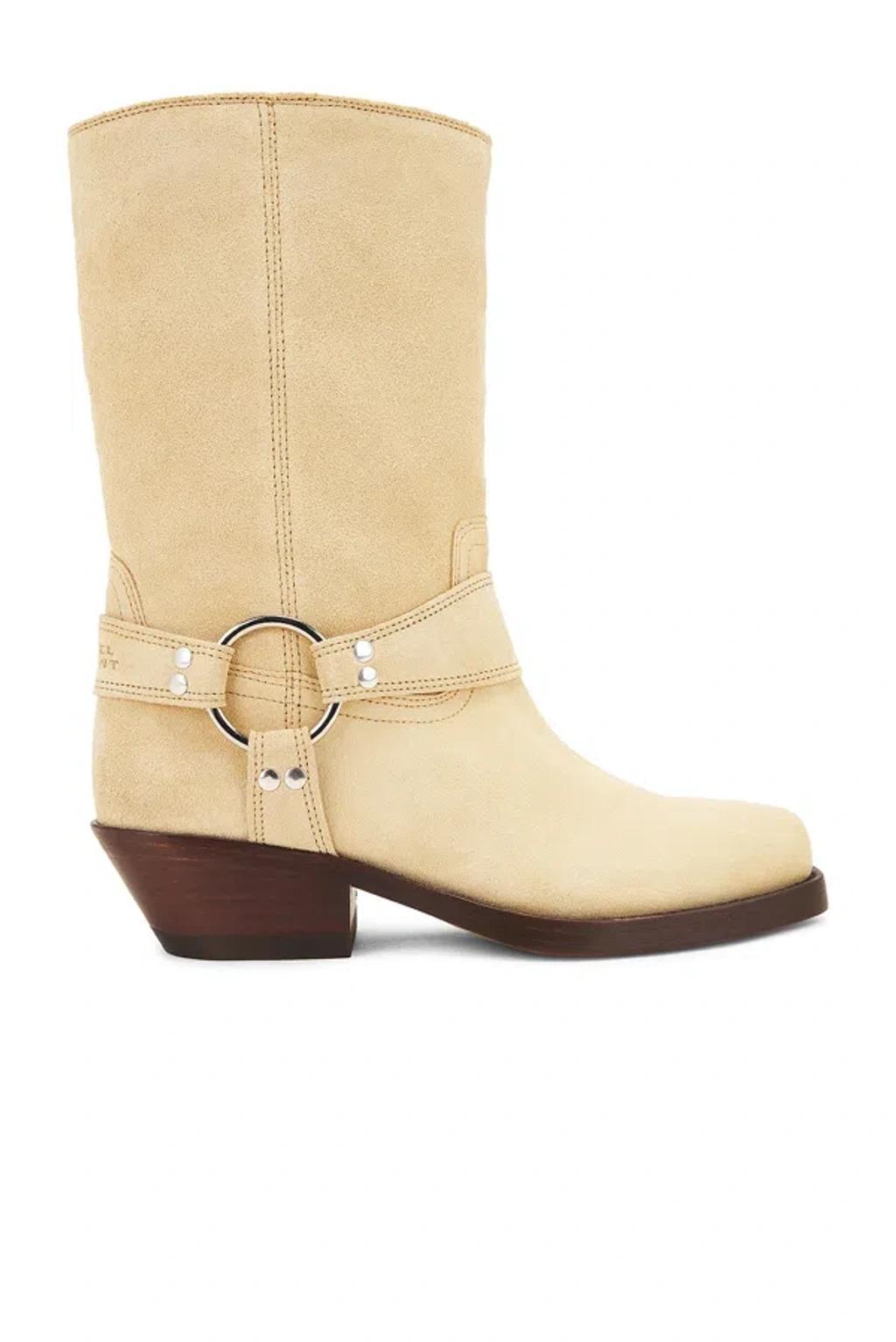 ISABEL MARANT Antya Boot In Beige product image