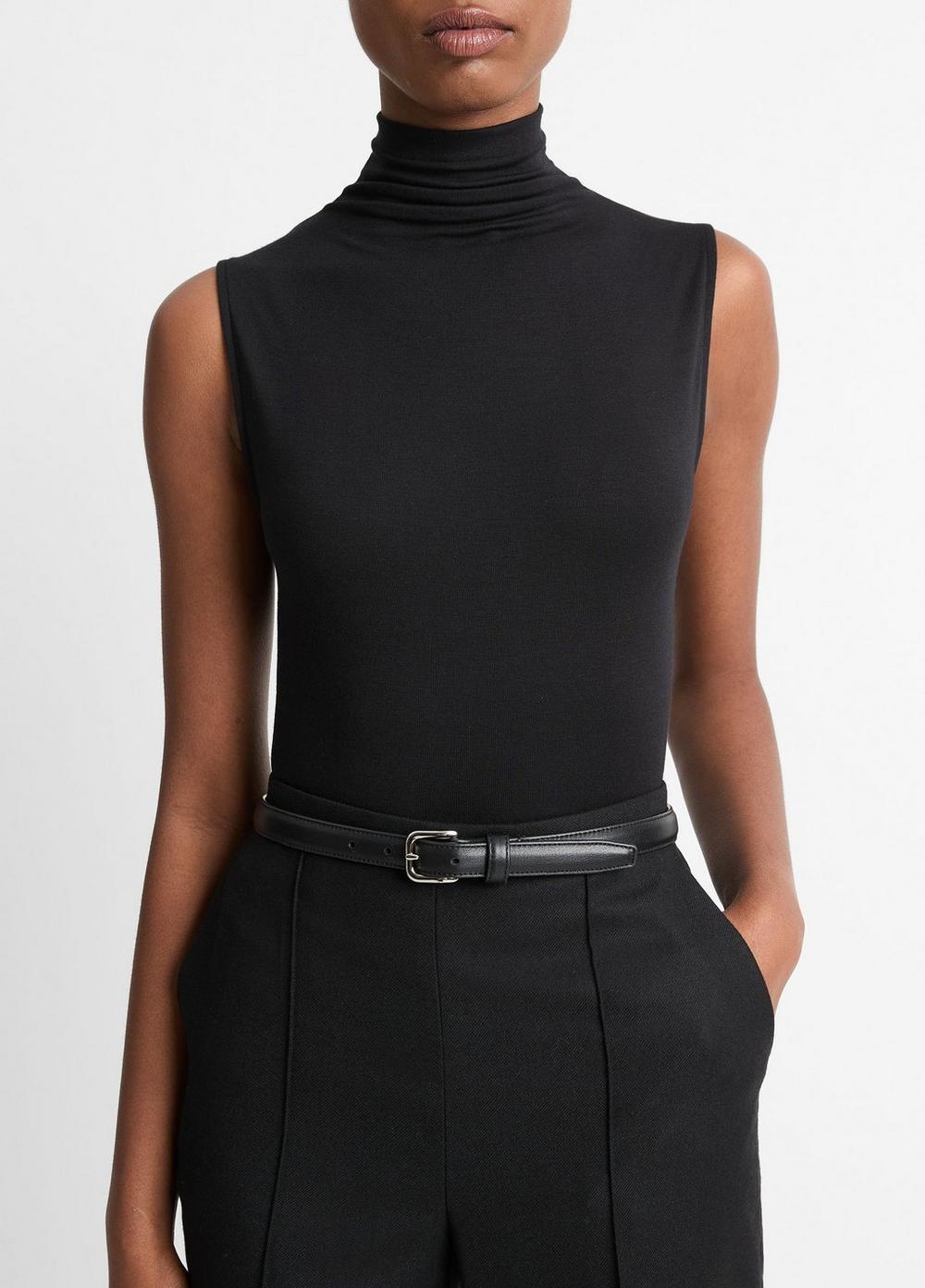 Sleeveless Turtleneck Product Image