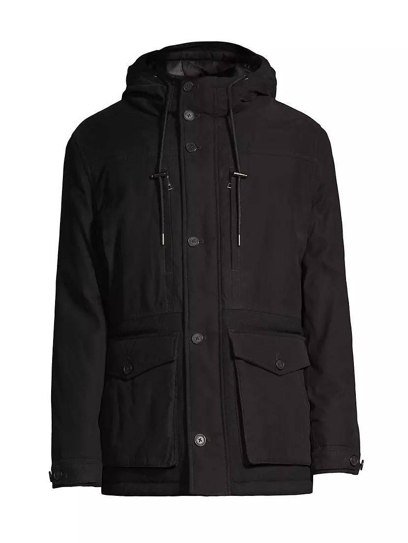 Blocked Parka Jacket Product Image