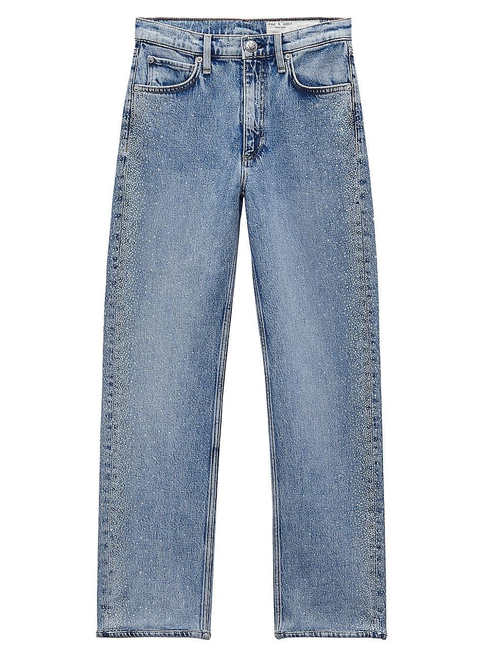 Womens Harlow High-Rise Ankle Jeans Product Image