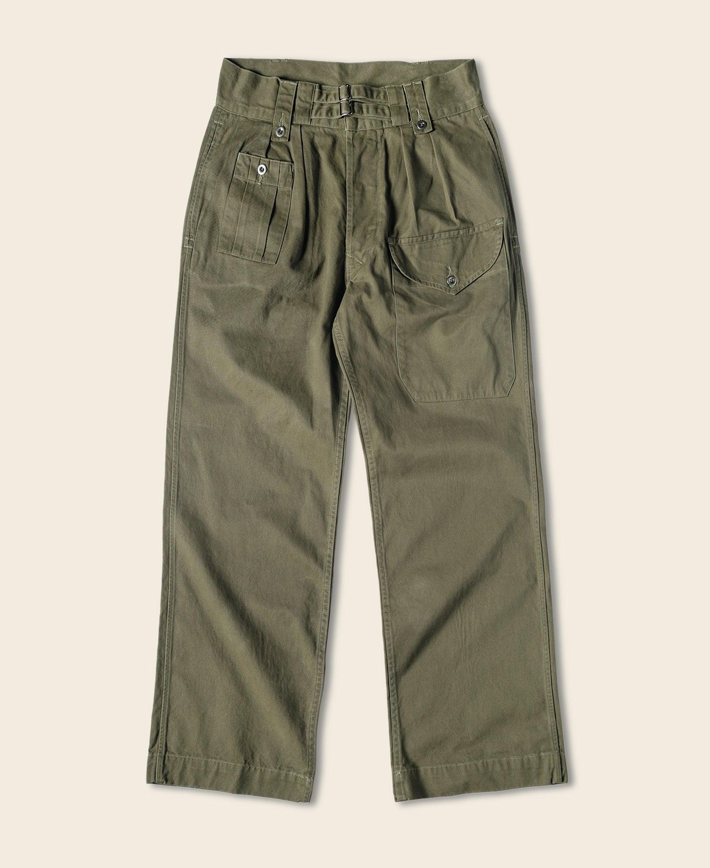 1943 British Army KD & JG Gurkha Bermuda Pants - Olive product image