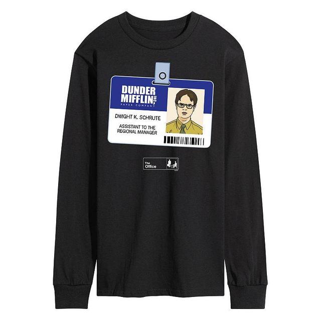 Mens The Office Dwight Schrute Badge Tee Product Image