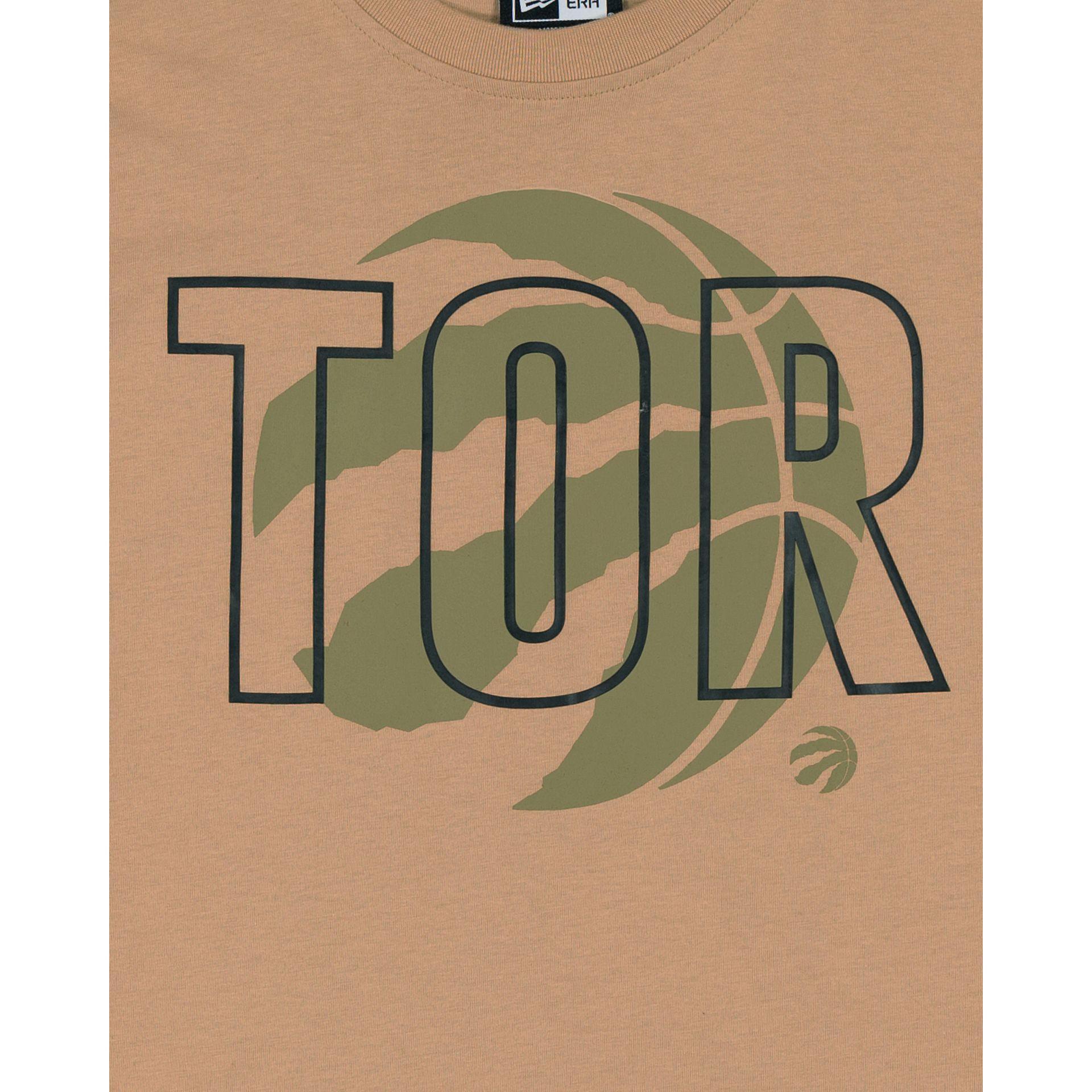 Toronto Raptors 2023 City Edition Tan T-Shirt Male Product Image