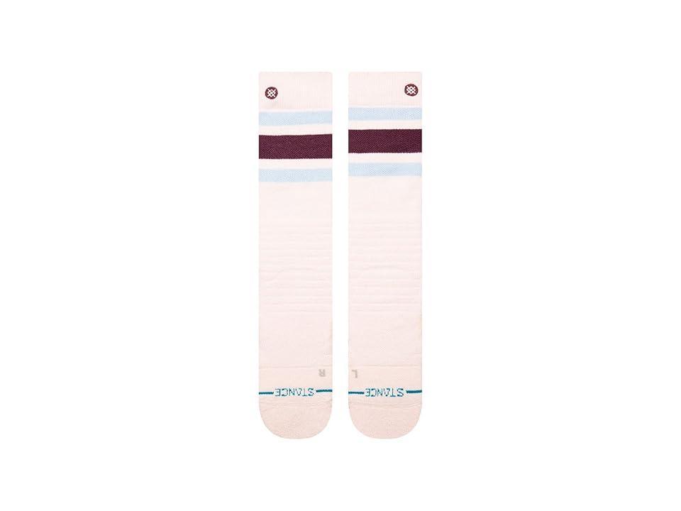 Stance Boyd Mid Wool Snow Fade) Women's Crew Cut Socks Shoes Product Image