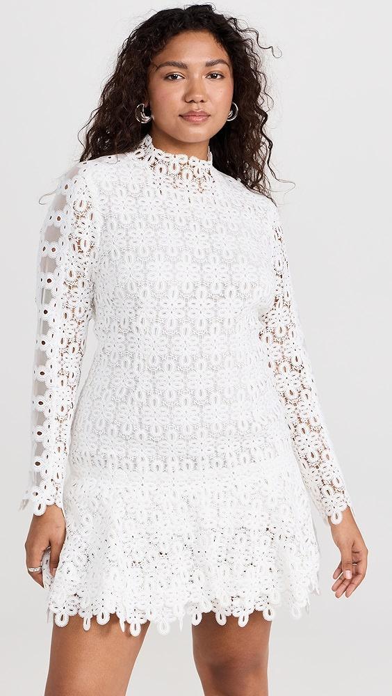 SIMKHAI Joy Lace Mini Dress | Shopbop Product Image