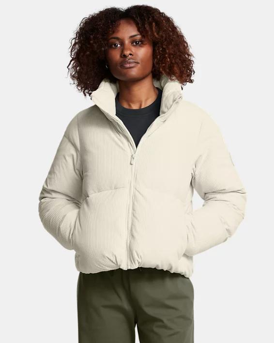 Womens UA Limitless Down Corduroy Puffer Jacket Product Image