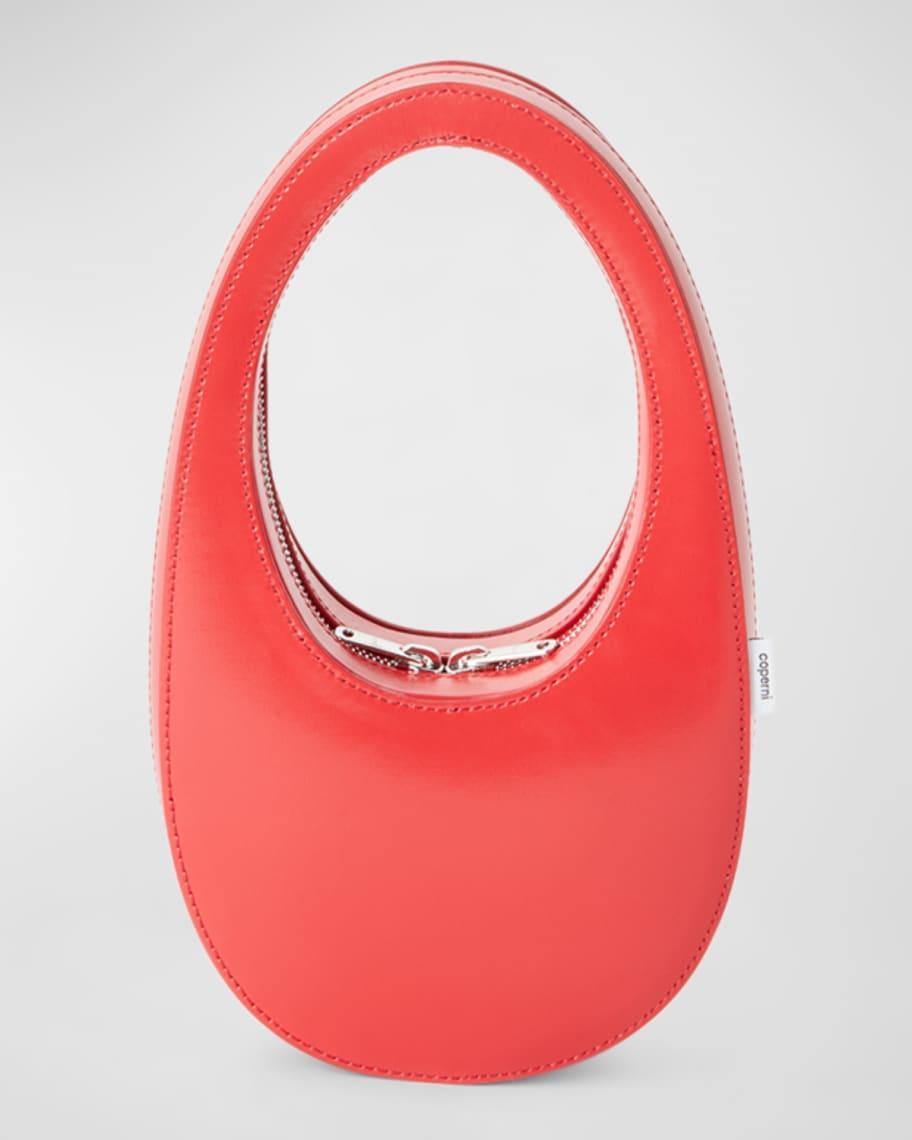 Swipe Mini Glossy Leather Top-Handle Bag Product Image