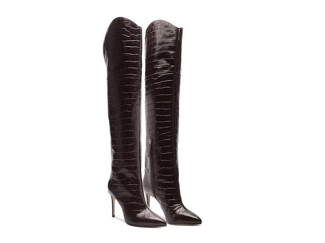 Schutz Maryana Over-the-Knee (Dark Chocolate) Women's Boots Product Image