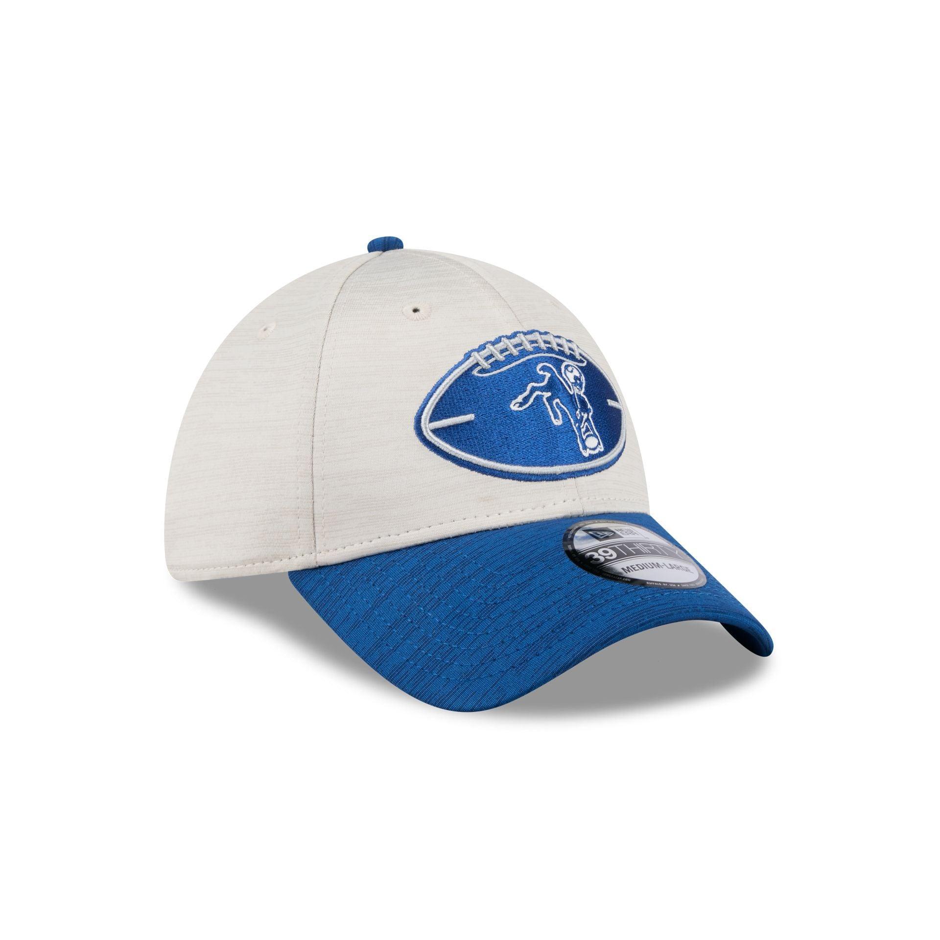 Indianapolis Colts 2024 Historic Sideline 39THIRTY Stretch Fit Hat Male Product Image