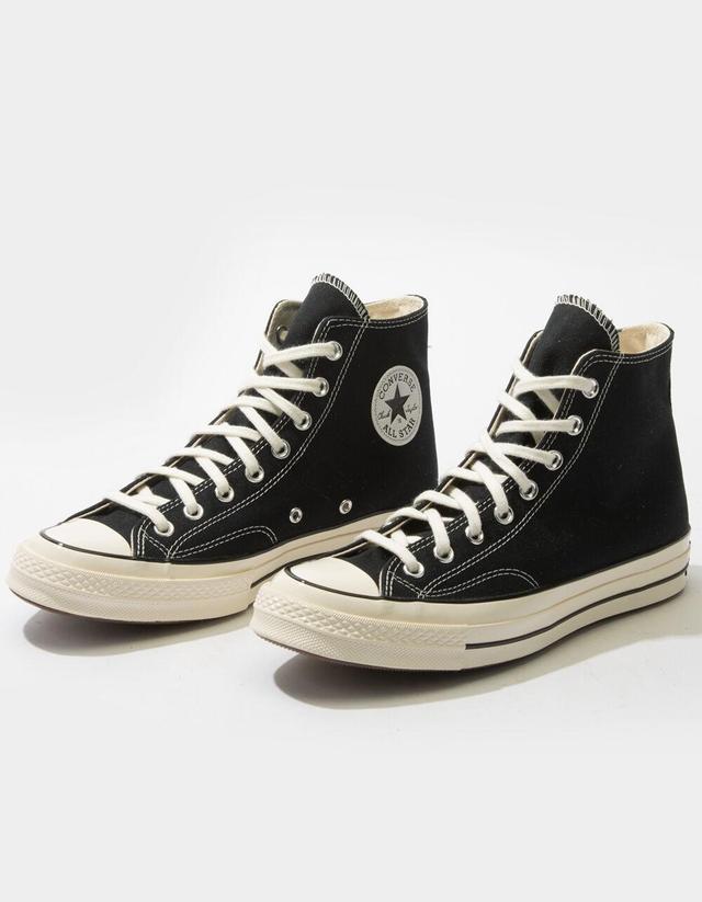 CONVERSE Chuck 70 Black High Top Shoes Product Image