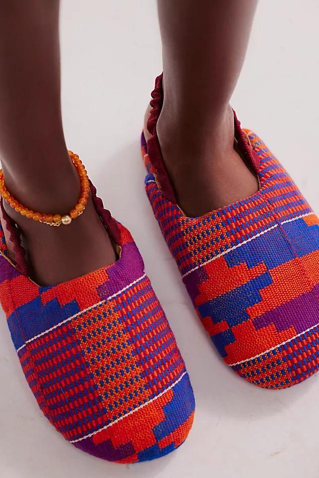 Maakye Handwoven Mules Product Image