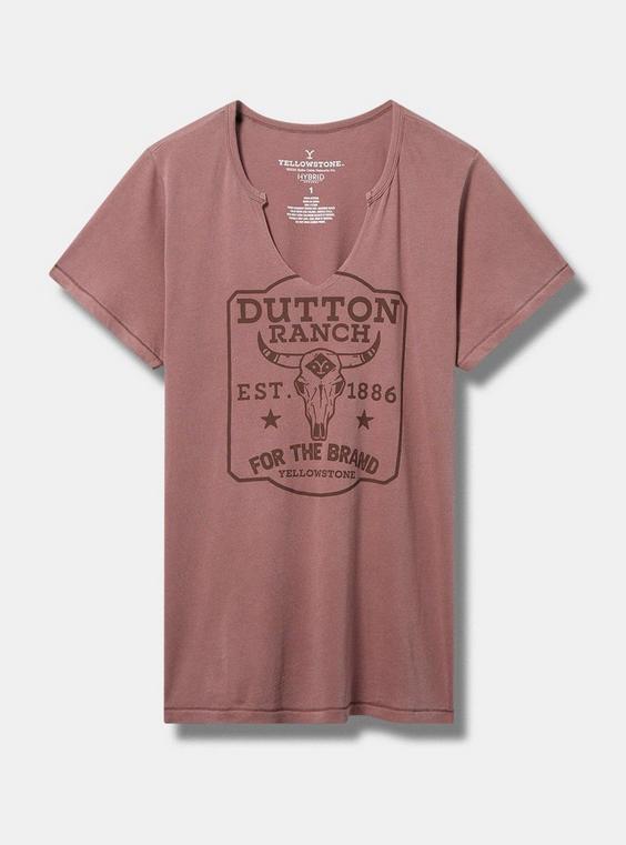 Yellowstone Fit Cotton Notch Tee Product Image