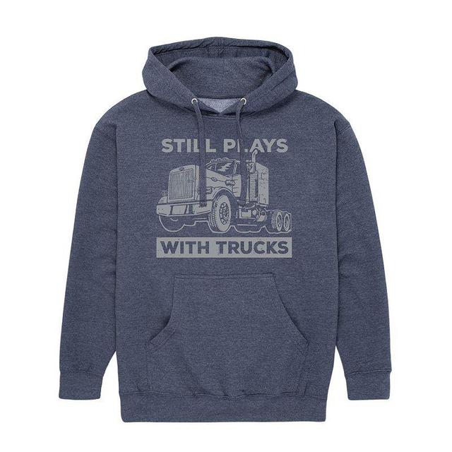 Mens Still Plays With Trucks Hoodie Product Image