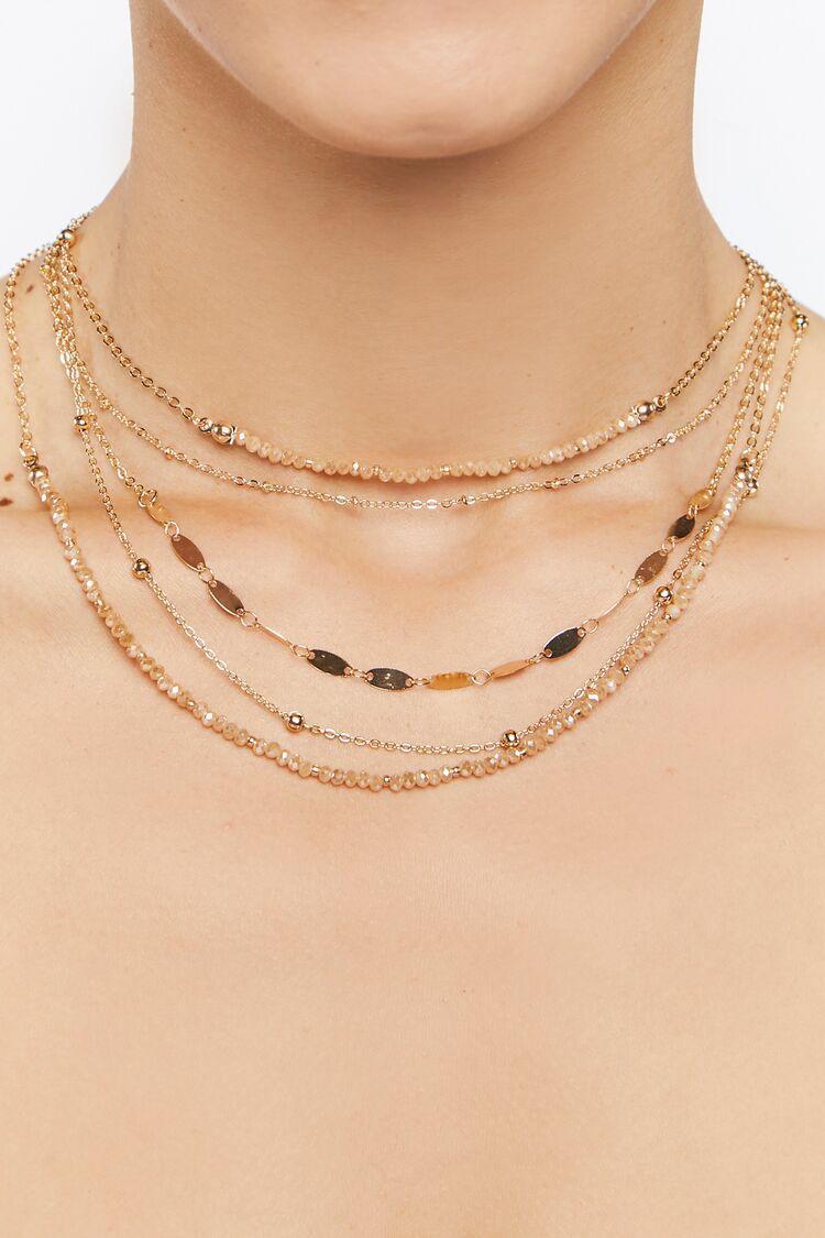 Faux Stone Layered Necklace | Forever 21 Product Image