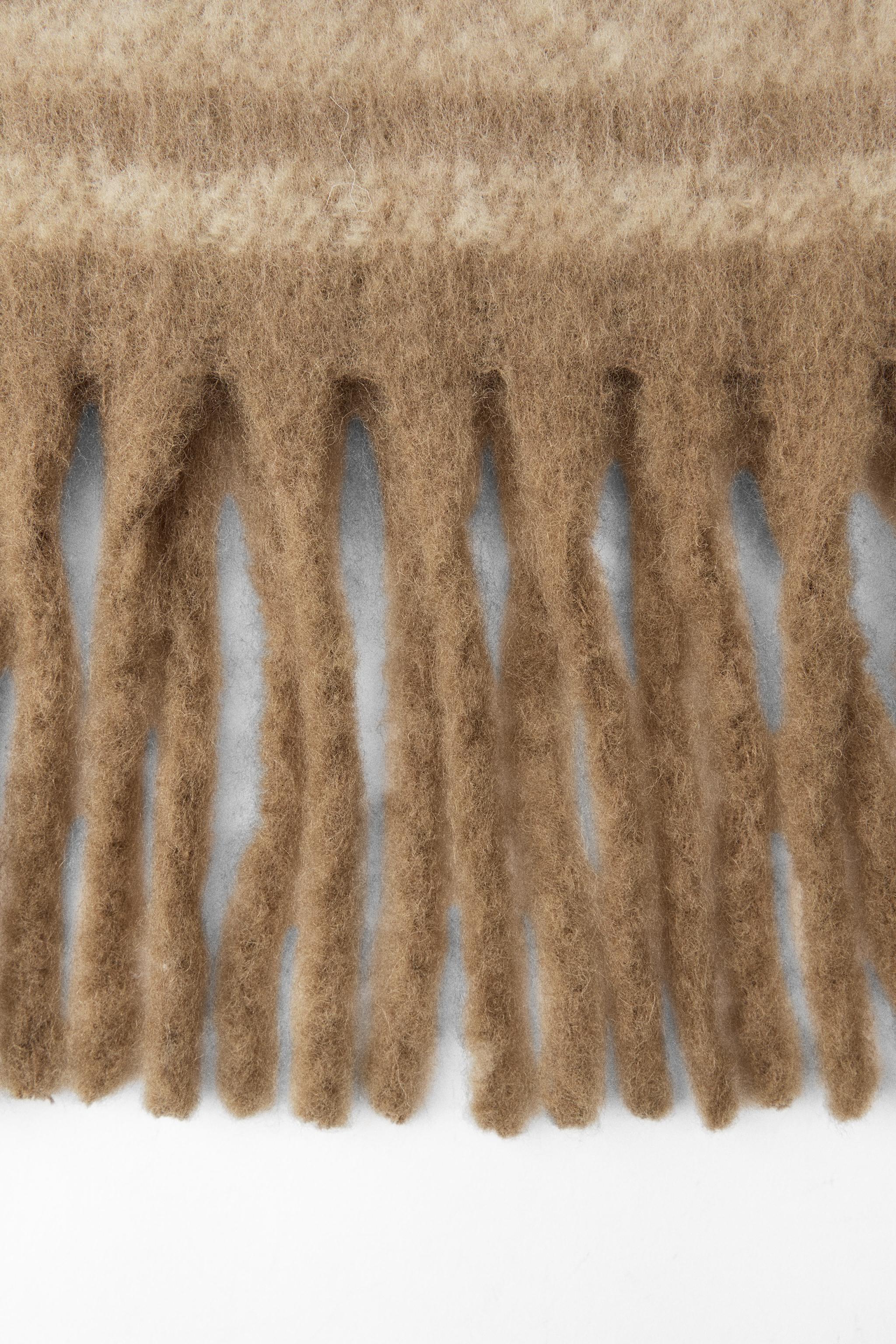 FRINGED SCARF product image