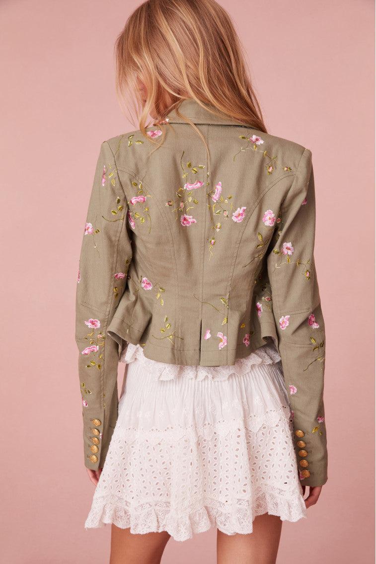 Dolisa Embroidered Military Jacket Product Image