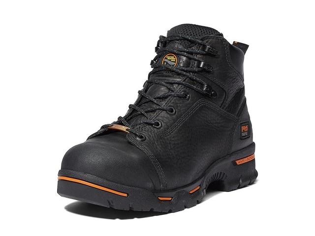 Timberland PRO Endurance PR 6 Waterproof Steel Toe (Black-2024 NEW) Men's Work Lace-up Boots Product Image