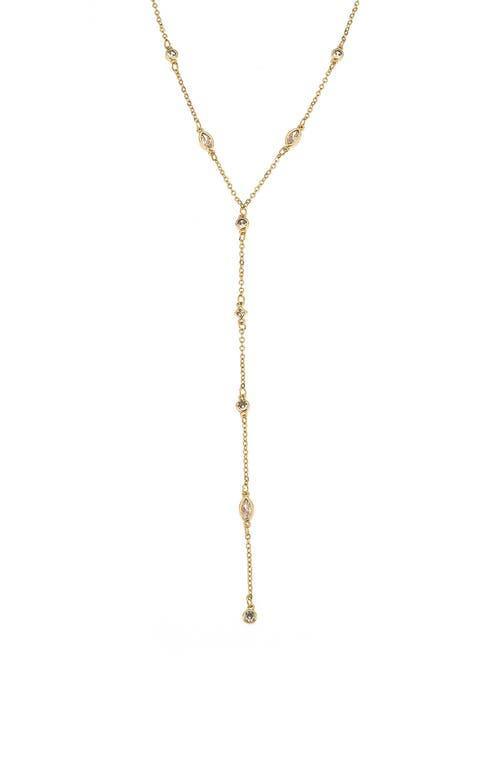 Ettika Dainty Cubic Zirconia Y-Necklace Product Image