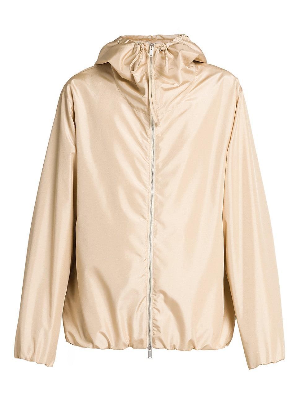 Mens Blouson Hooded Zip-Up Jacket Product Image