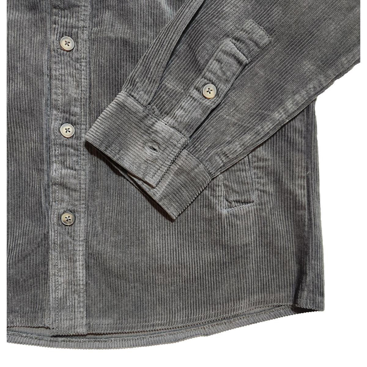 Corduroy Overshirt Charcoal Product Image