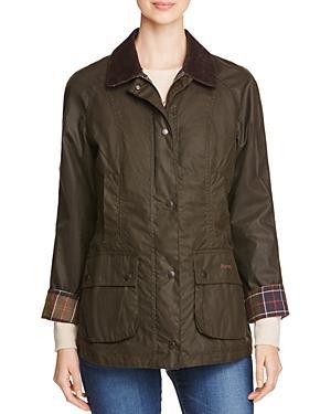 Womens Classic Beadnell Waxed Cotton Jacket Product Image