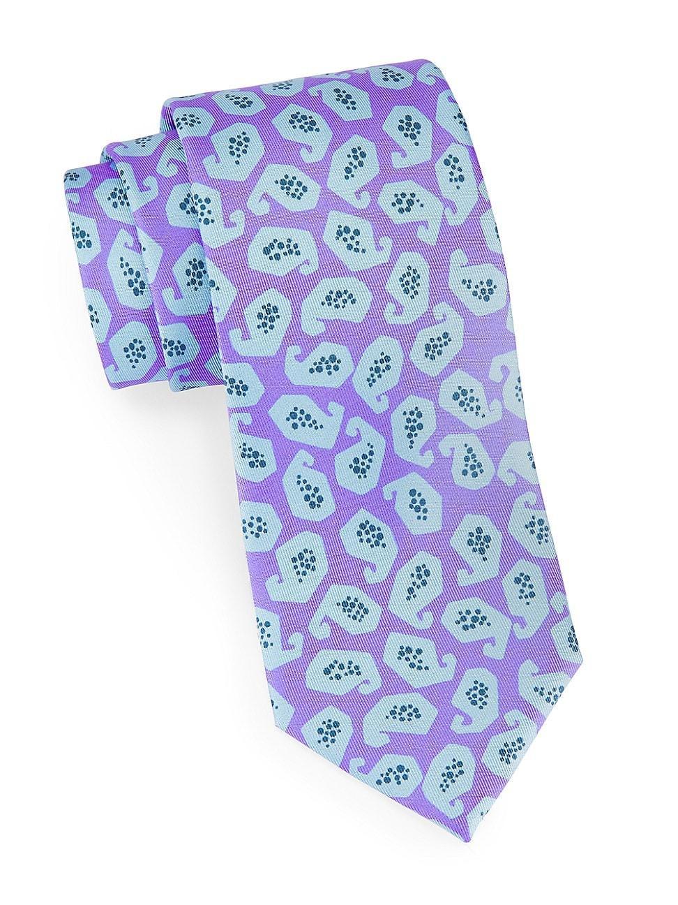 Mens Paisley Silk Tie Product Image