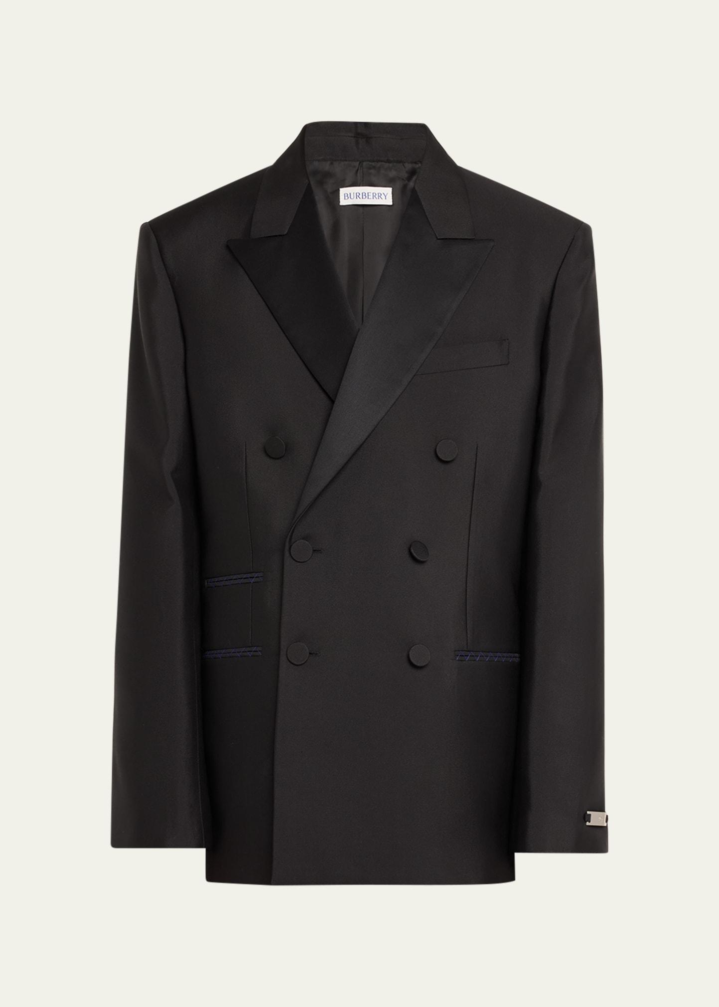 Mens Double-Breasted Tuxedo Jacket Product Image