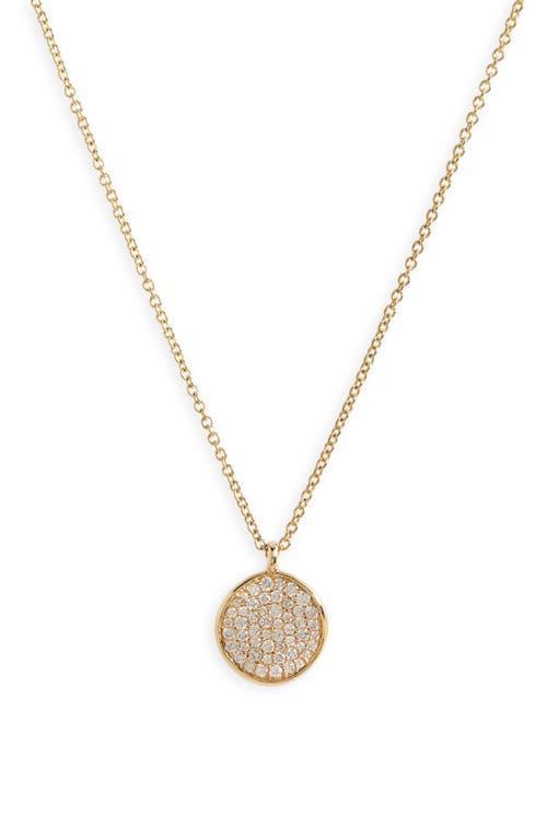 Ippolita 18K Yellow Gold Stardust Diamond Small Flower Pendant Necklace, 16-18 Product Image