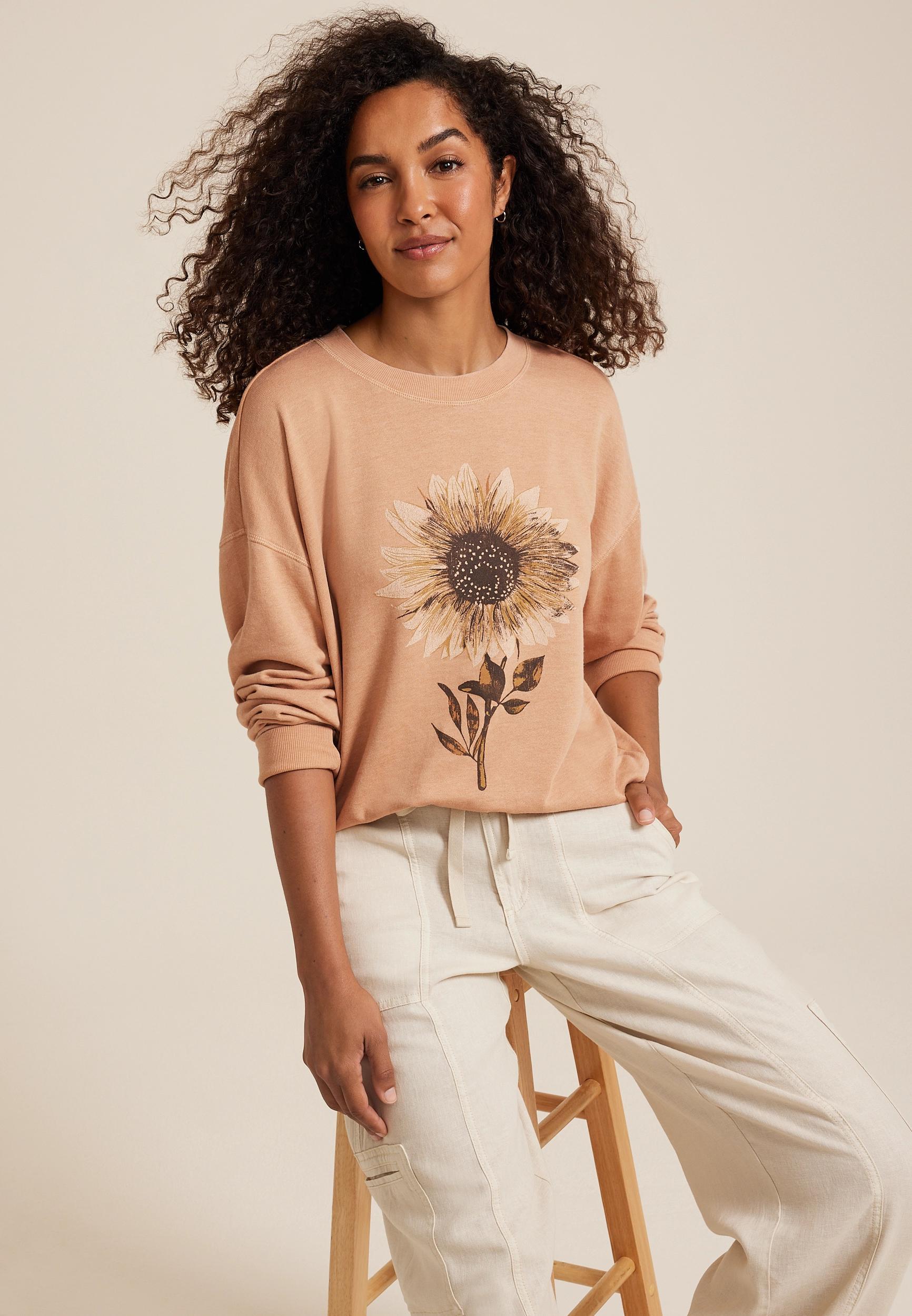 Daisy Relaxed Fit Sweatshirt Product Image