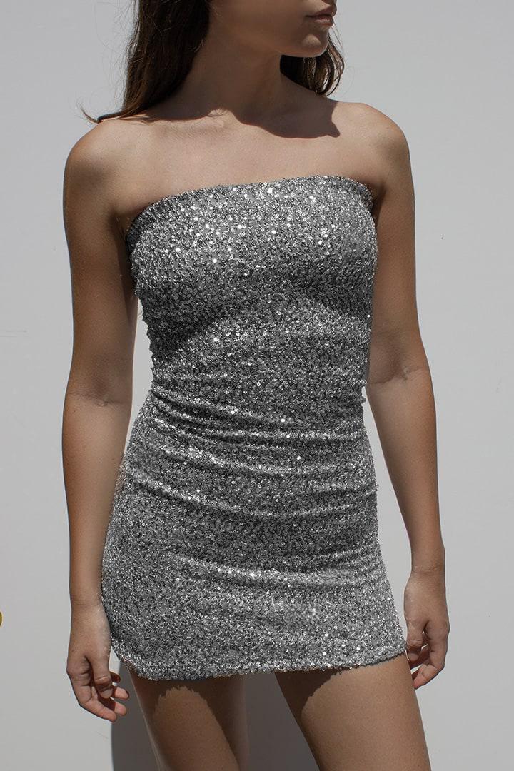 Sequin pencil dress Product Image