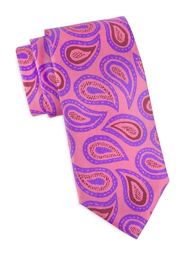 Mens Novel Paisley Silk Tie Product Image