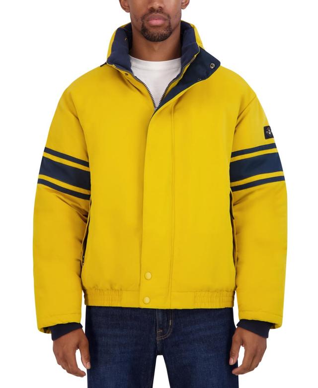 Nautica Mens Colorblocked Vintage Puffer Jacket Product Image