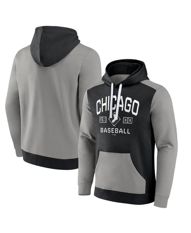 Mens Fanatics Branded /Gray Chicago White Sox Chip In Pullover Hoodie Product Image