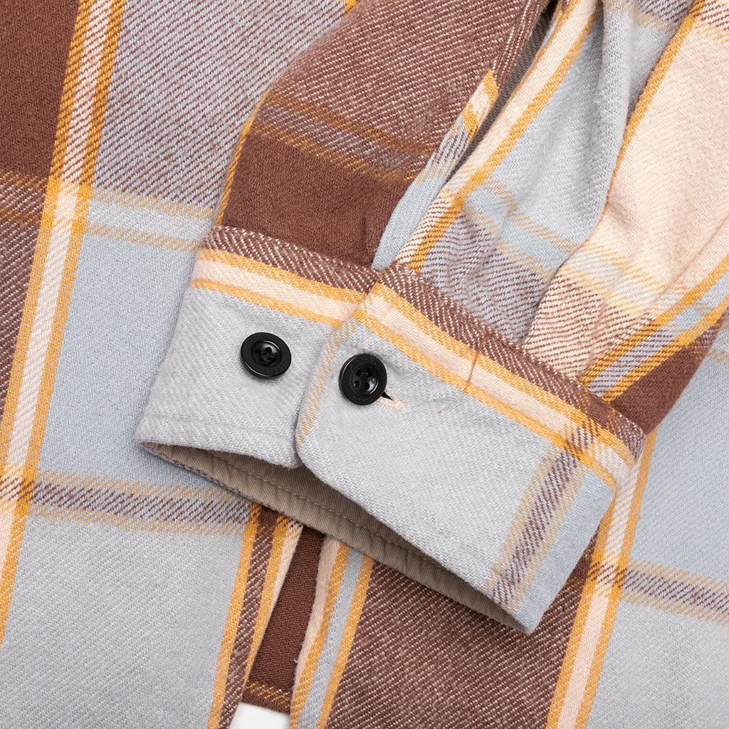 Plaid Shirt - Brown Male Product Image