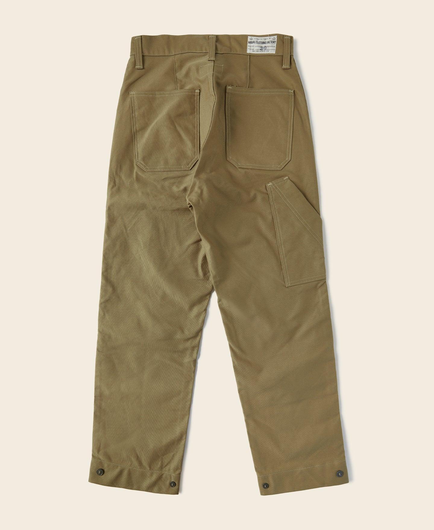 USN N-1 Deck Pants (Modified 3rd) - Khaki Product Image