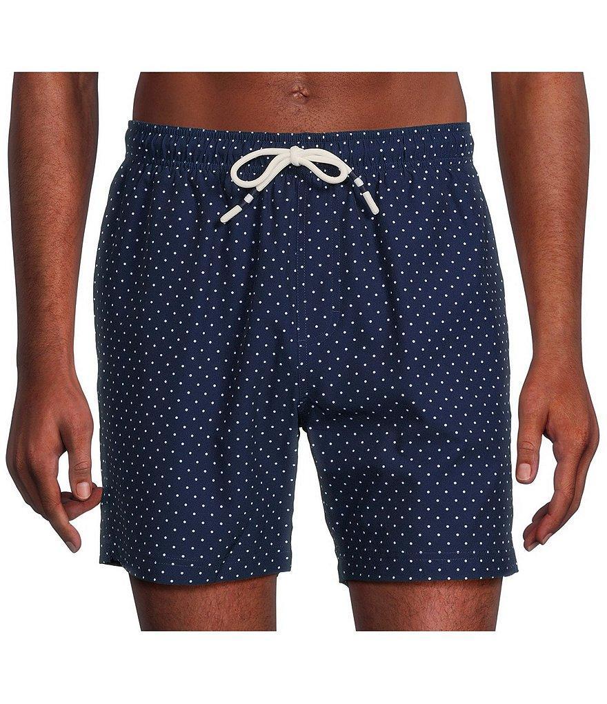 Cremieux Mini Dot 6#double; Inseam Swim Trunks Product Image