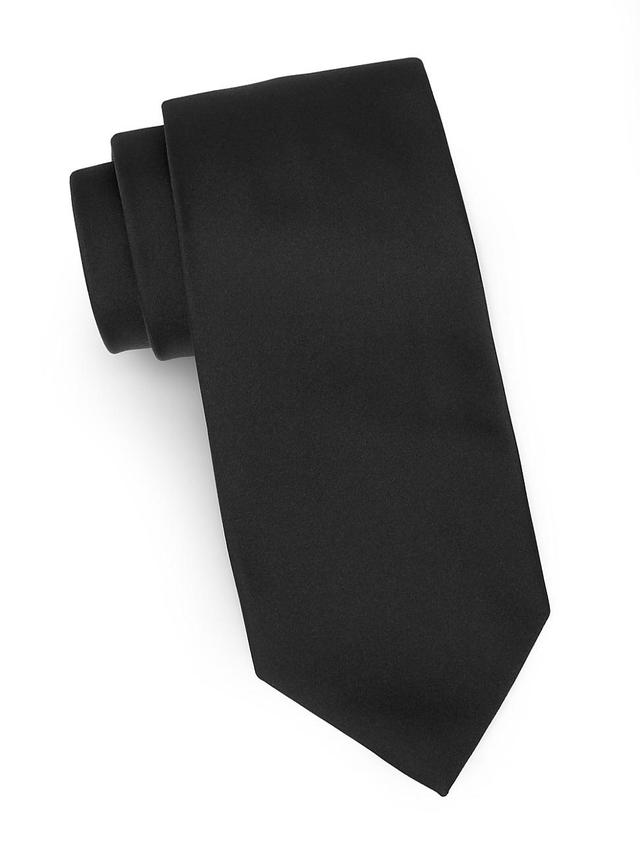 Mens Satin Silk Necktie Product Image