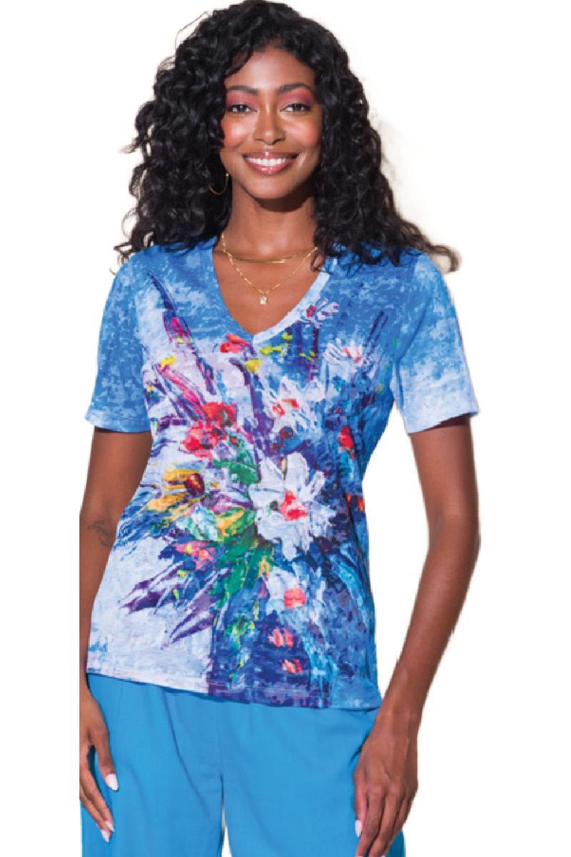 Blue Bouquet Tee Product Image