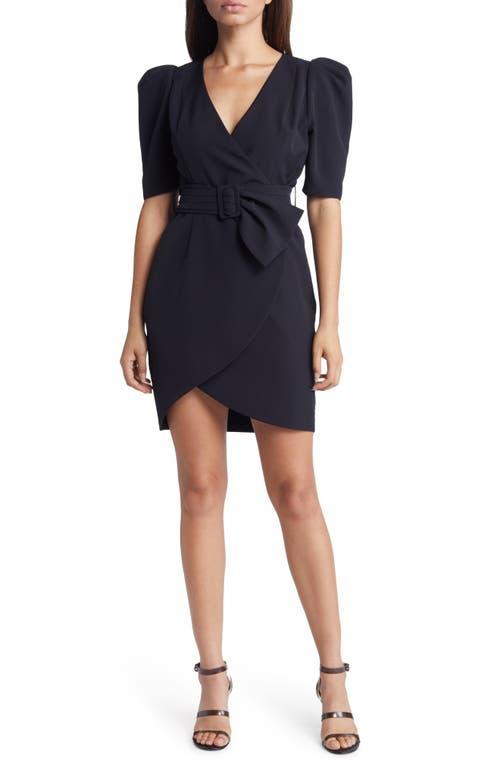 Black Halo Maricopa Puff Sleeve Cocktail Dress Product Image