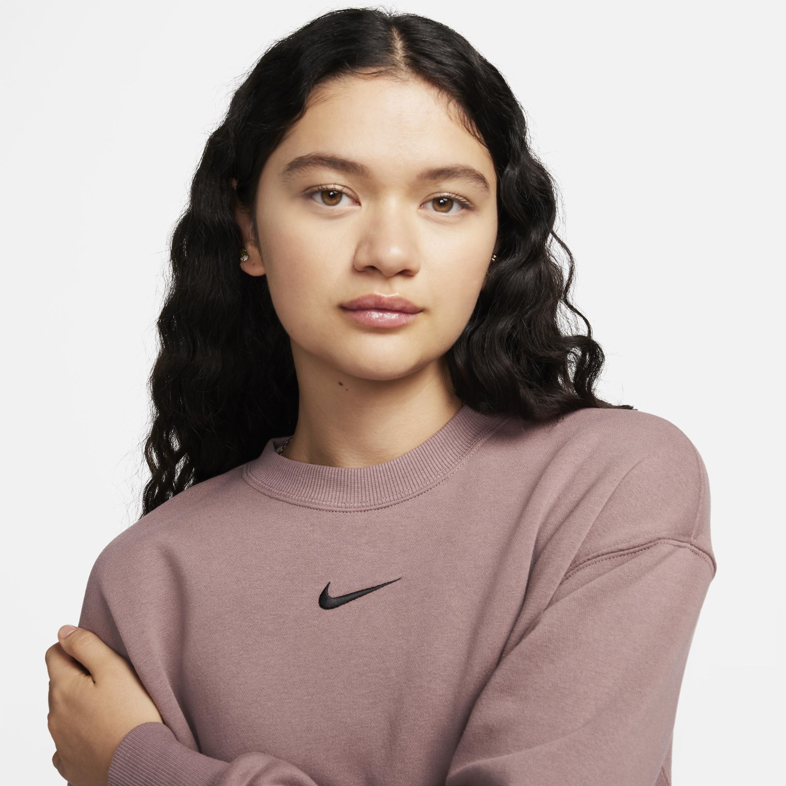 Women's Nike Sportswear Phoenix Fleece Oversized Crew-Neck Sweatshirt Product Image