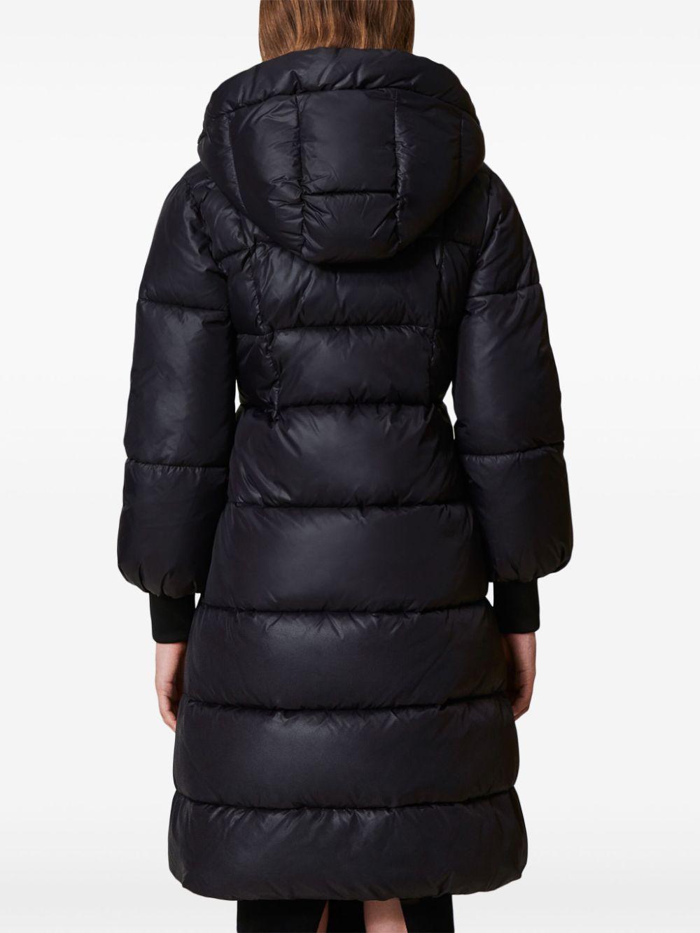 hooded padded coat Product Image